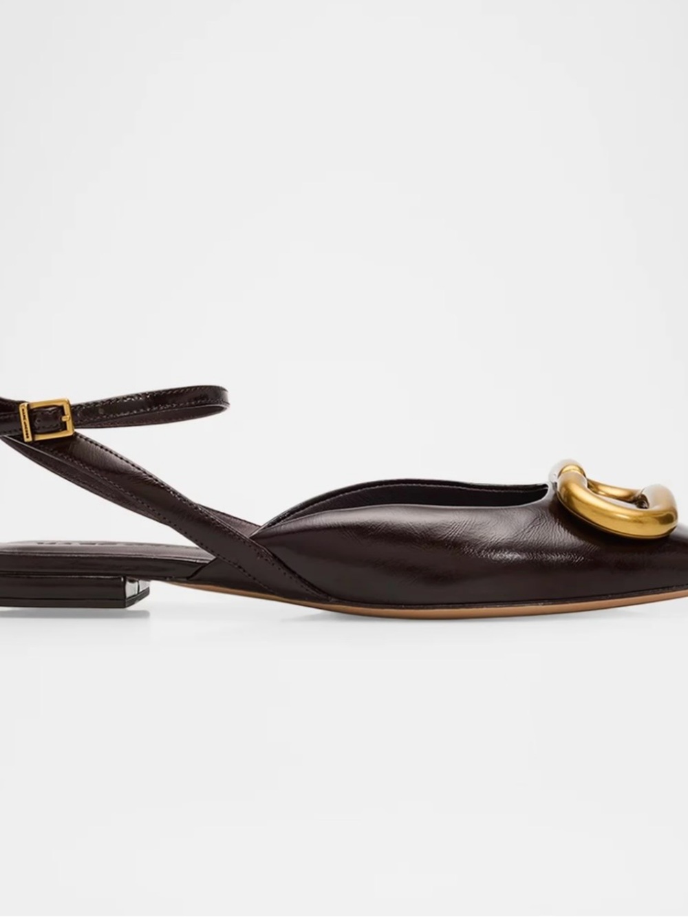 New Marc Jacobs THE POP J MARC FLAT size 7 - Picture 4 of 8